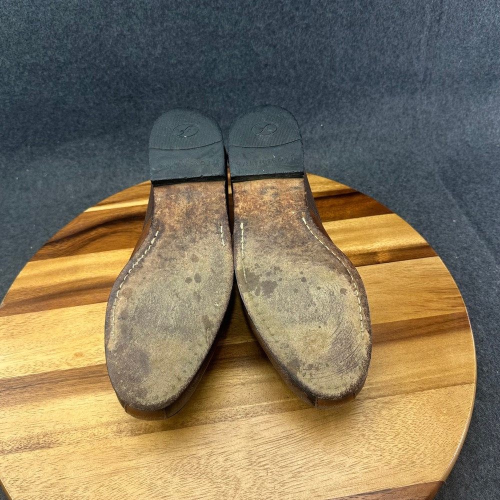 Florsheim Leather Tassel Loafer Two Tone Brown Men's Size 9D 30203 - Picture 11 of 13
